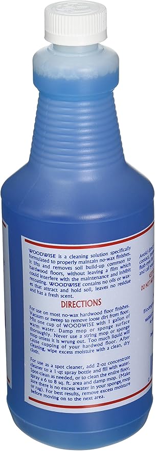 Woodwise No-Wax Hardwood Floor Cleaner Concentrate - 32oz Pack of 2