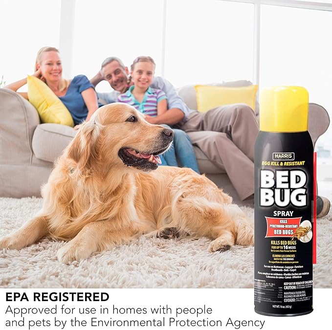 Harris Toughest Bed Bug Killer, 16oz Aerosol Spray