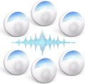 [2025 Upgraded] Ultrasonic Insect & Pest Indoor Repeller, Plug-in Control Electronic Repellent for Roach, Rodent, Mouse, Bugs, Mosquito, Spider, Mice, Ant, Home, Kitchen, Garage (6 Pack)