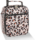 Lovoeo Lunch box Lunch bag for men women Insulated Lunchbox Lunch bags for Work Picnic Travel (Leopard)