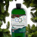 Natural Holiday Pine Scented Mop Cleaner (1 Pack) - Streak-Free Floor Cleaning Solution for Wood, Laminate & Metal Flooring - Removes Dirt, Spills, Grime & Sticky Residue 32 fl. oz total