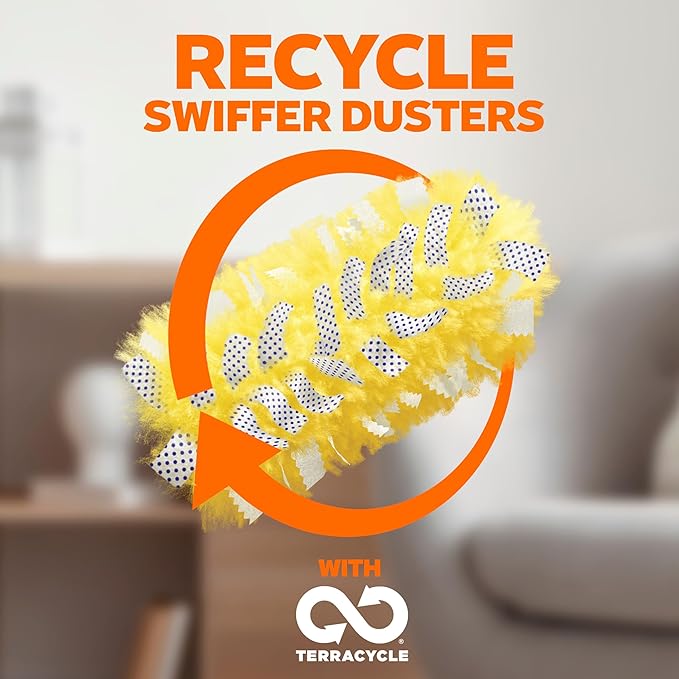 Swiffer Dusters Heavy Duty Multi-Surface Duster Refills for Cleaning, Lavender, 11 Count