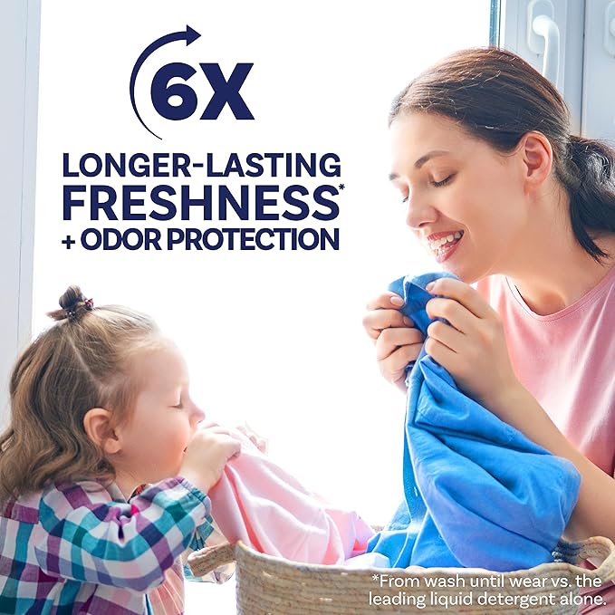 Downy April Fresh In-Wash Laundry Scent Booster Beads, 24 oz, laundry scent beads, Long-lasting Freshness