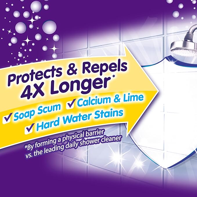 OxiClean Shower Guard Daily Shower Cleaner, 30 oz., Protects & Repels Stains (Pack of 8)