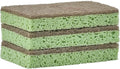Superio Non-Scratch Cellulose Sponge (3-Pack) (Green)