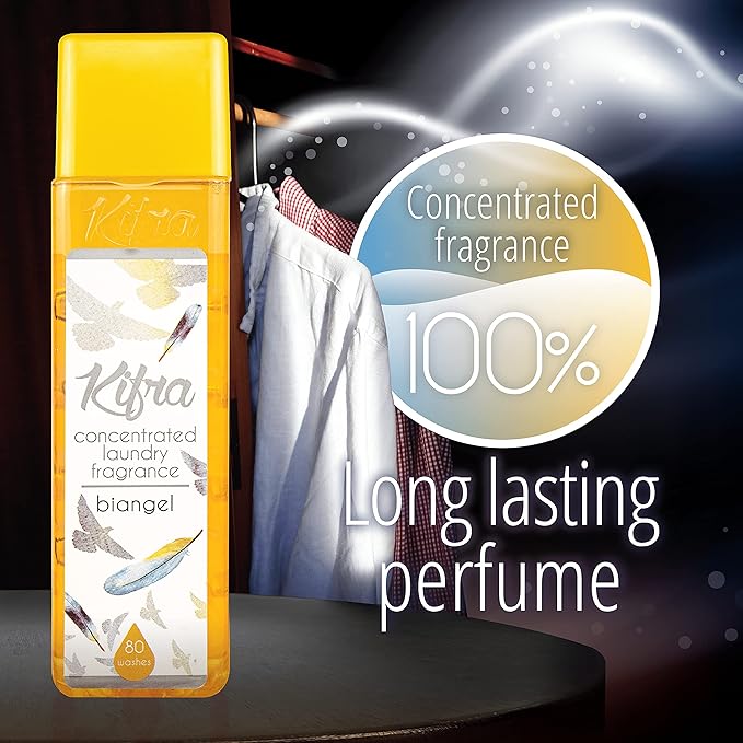 KIFRA BIANGEL Concentrated Laundry Fragrance 6.76 Fl Oz 200ml 80 Washing Cycles