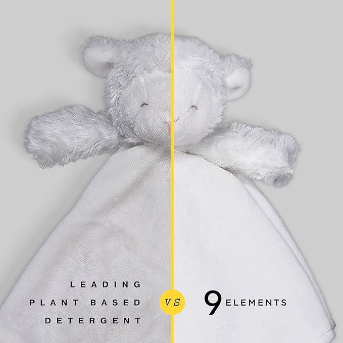 9 Elements Liquid Laundry Detergent, Citrus Scent, Vinegar Powered, 92 fl oz, 1 count
