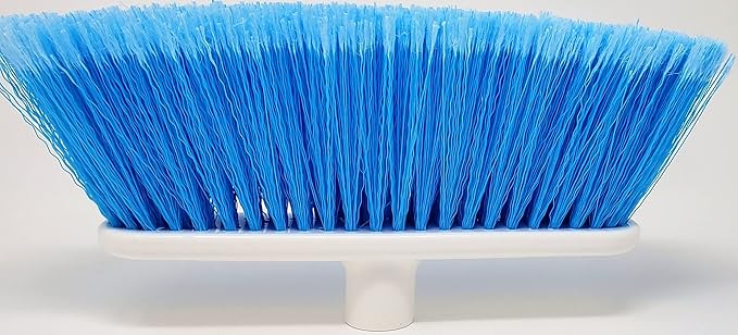 The Original Soft Sweep Magnetic Action Broom Assorted Colors with Natural Finish Wood Handles (4 Brooms)