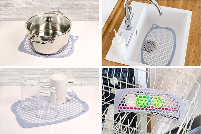 Handy Gourmet Dishwasher Catch-All Silicone Net Bag