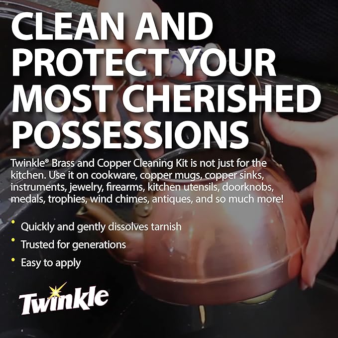 Twinkle Brass & Copper Cleaning Kit