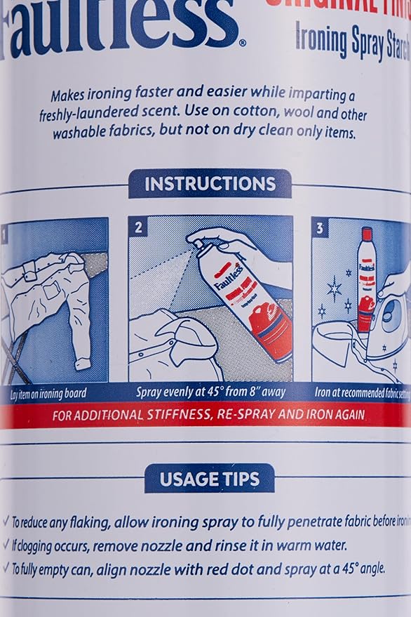 FAULTLESS/BON AMI CO 20706 20OZ Spray Starch, 1 Pack