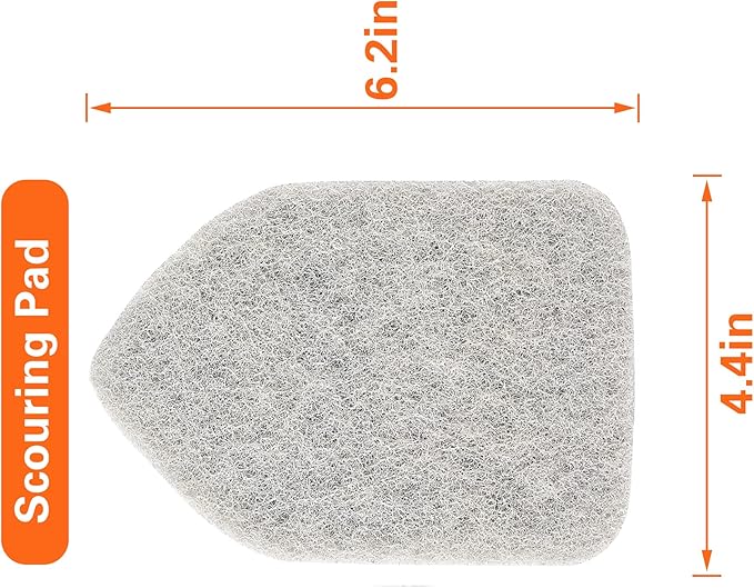 Scouring Pads 3 Pieces Suitable for Tub Tile Scrubber Brushes（ASIN:B09GF2LSZ8