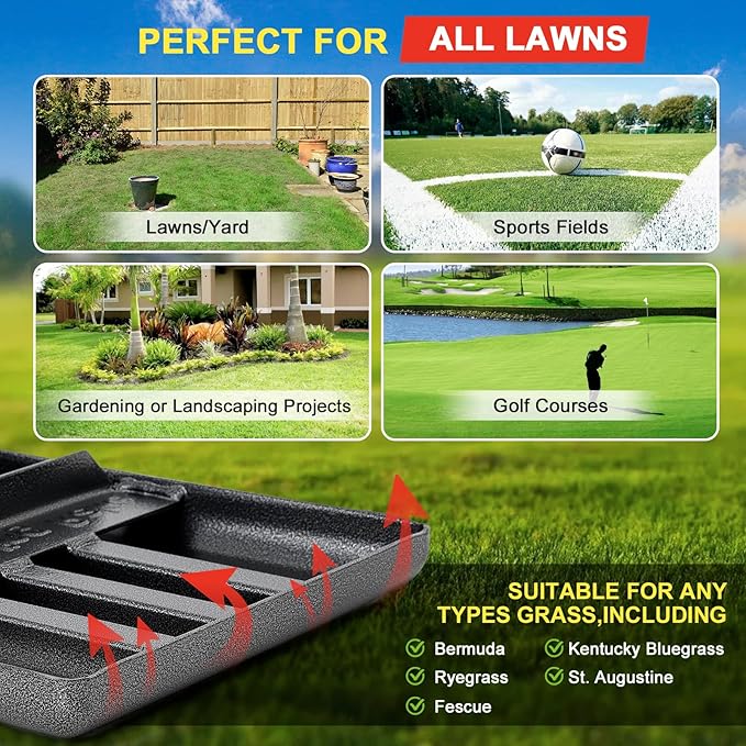 Lawn Leveling Rake - Heavy Duty 30"x10" Stainless Steel Leveler Plate,Reinforced Welds,28-60" Adjustable, Anti Flipping Smooth Edge,for Soil, Dirt,Ground,Yard Top Dressing,Landscaping