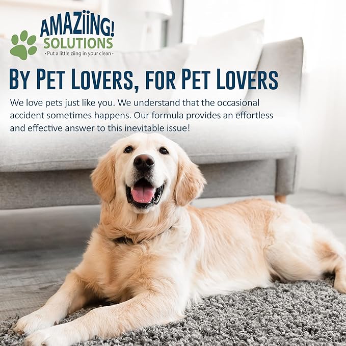 2-Pack Pet Stain and Odor Remover Enzyme Cleaner, Pet Urine Odor Eliminator Spray w/Gallon Refill - All Purpose Cleaner to Eliminate Pet Odor for Carpet and Hardwood Floors