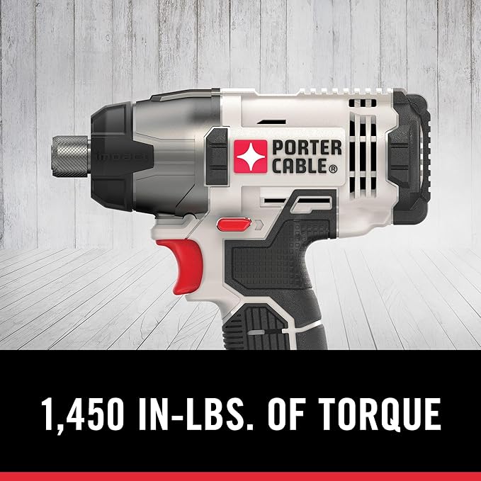 PORTER-CABLE 20V MAX* 6 Tools Combo Kit Cordless Drill Set, Impact Driver, Circular Saw, Reciprocating Saw, Oscillating Tool, Cutting Blade, Flashlight and USB Charger (PCCK617L6)