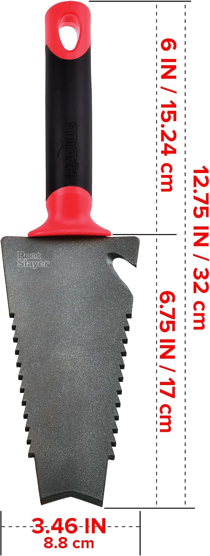 Root Slayer 16011, Trowel, Red
