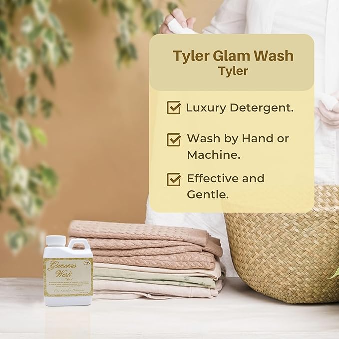 Tyler Glamorous Wash Laundry Liquid Detergent - Hand & Machine Washable, 112g (4 Oz), Multi-Purpose Key Chain