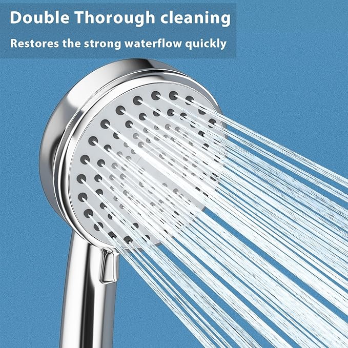 Multiplesize Shower Head Cleaner Tool, Shower Head Cleaning Brushes Small Hole, Showerhead Cleaner Picks Unclogging Tiny Nozzle Little Gaps 3D Printer Opening, Orange