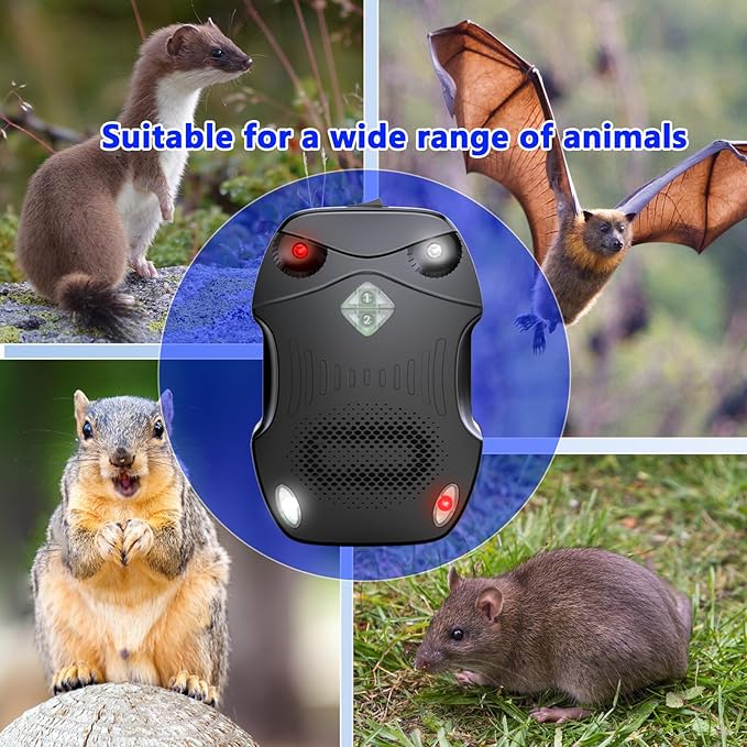 2 Pack Rodent Repellent for Car Engines, Ultrasonic Rodent Repeller for High-Efficiency Rat and Mouse Deterrent, Mouse Repellent,Rat Repellent for Car 12v 24v, Trucks, Rvs