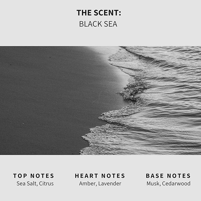 Lapew Black Sea Scented Mop Soap - Luxury Floor Cleaner Concentrate for Mopping Tile, Laminate, Vinyl & Hardwood | Streak-Free, Low-Foam | 36 oz