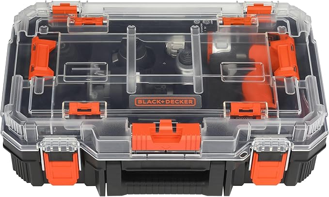 BLACK+DECKER 20V MAX MATRIX Drill, Power Tool Combo Kit, 6-Tool Set, Cordless Tool Set (BDCDMT1206KITC)