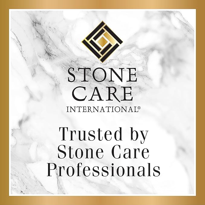 Stone Care International Daily Cleaner/Polish & Sealer Stone Care Kit for Granite, Quartz, Quartzite, Limestone Countertops - No residue, Superior Protection