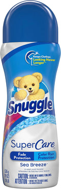 Snuggle SuperCare in-Wash Scent Booster Beads, Sea Breeze, Fade Protection and Color Run Protection, 19 Ounce