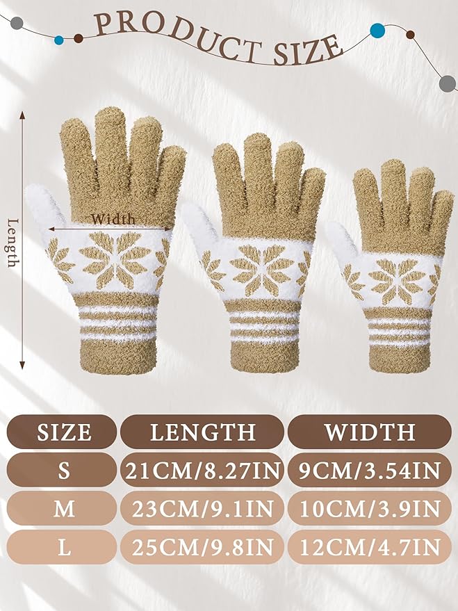 Patelai 3 Pairs Microfiber Plant Dusting Gloves Leaf Cleaning Gloves for Indoor Plants, Blinds, Furniture, House (Gray,Dark Blue,Khaki,White,Large)