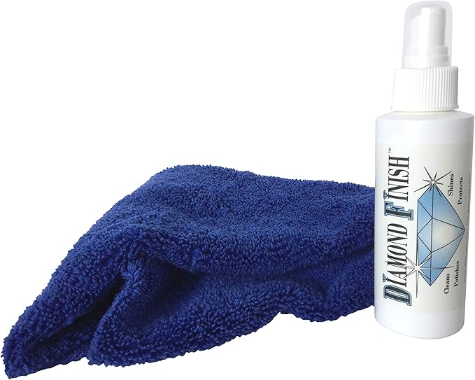 4oz Cleaner Polish Protector Removes & Repels Fingerprints, Dirt, Water Spots, Skin Oils, on Cell Phones, Glasses, Musical Instruments, Reconditions and Cleans Whiteboards