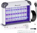 Aspectek LED Bug Zapper Indoor – High-Voltage Mosquito and Fly Trap, Energy-Efficient Insect Killer with 3 Long-Life LED Lamps, Safe & Durable Bug Light Trap for Home