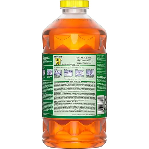 CloroxPro Pine-Sol Multi-Surface Cleaner, All Purpose Cleaner, Original Pine, 80 Fluid Ounces, Pack of 3 (60606) (Package May vary)