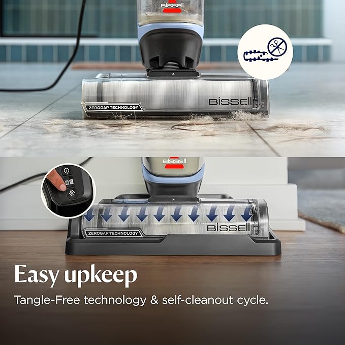 Bissell CrossWave Edge Floor Cleaner, Wet Dry Vacuum Mop with Zero-Gap Edge Technology & Powerful Suction for Tile Floors and Stain Removal, 4111A