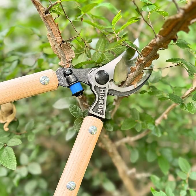 Heavy Duty Vine Lopper – 20" Professional Tree Branch Cutter with Hickory Wood Handles | Commercial Pruning Tool Made in USA