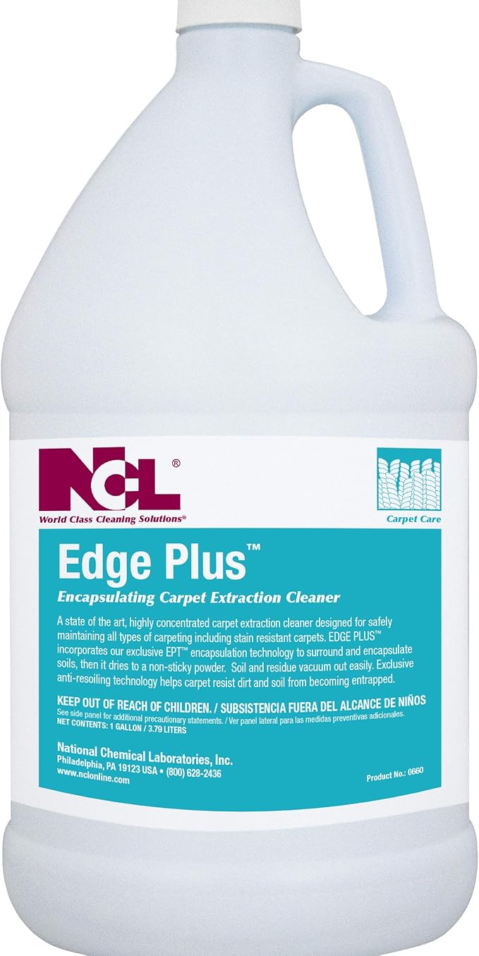 EDGE PLUS Encapsulating Carpet Extraction Cleaner 4/1 Gal. Case (NCL0660-29)