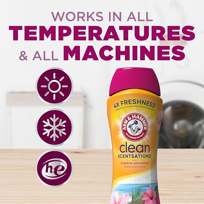 Arm & hammer In-Wash Scent Booster, Tropical Paradise, 24 oz