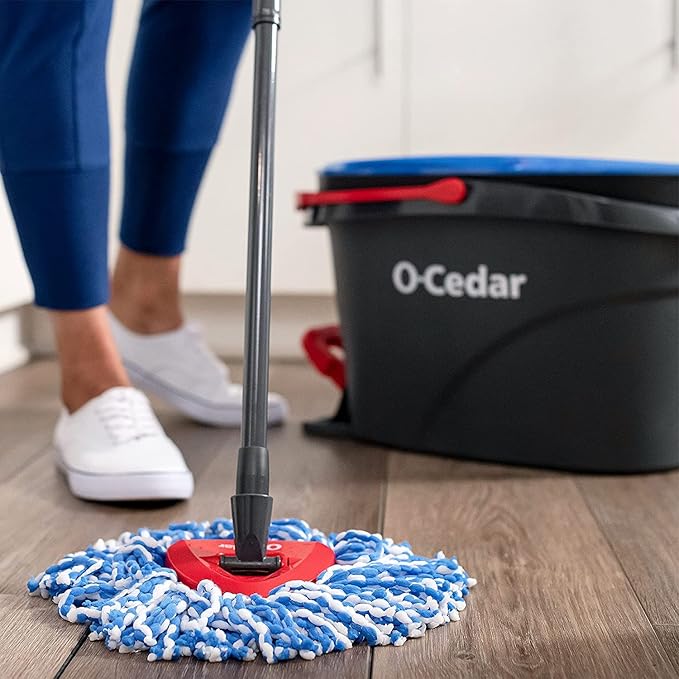 O-Cedar RinseClean Spin Mop Microfiber Refill, 1 CT (Pack of 6)