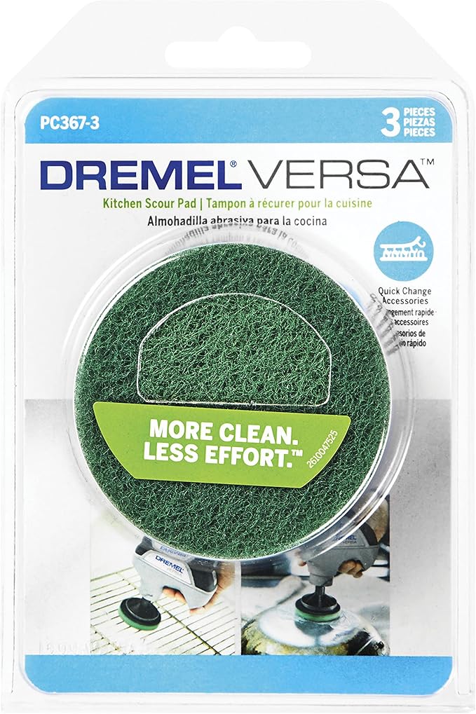 Dremel PC367-3 Power Cleaner Kitchen Scour Pad