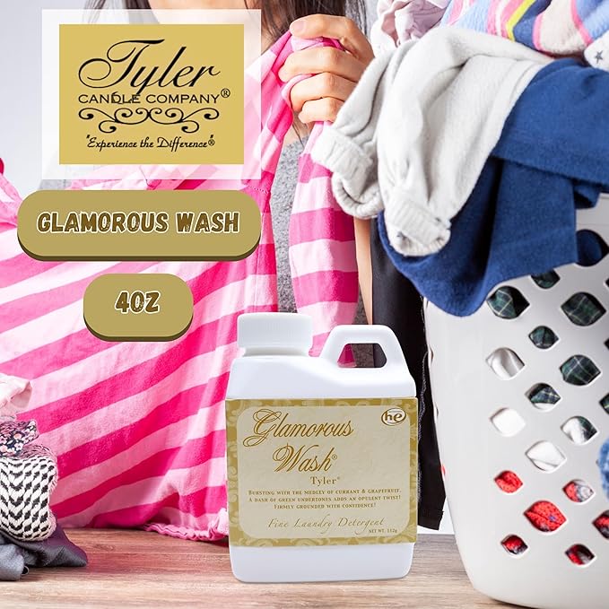 Tyler Glamorous Wash Laundry Liquid Detergent - Hand & Machine Washable, 112g (4 Oz), Multi-Purpose Key Chain