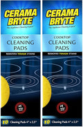Cerama Bryte Cooktop Cleaning Pads, 10-Count 2 Pack