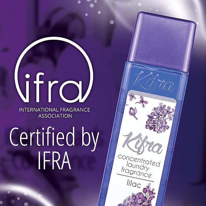 KIFRA Lilac Concentrated Laundry Fragrance 6.76 Fl Oz 200ml 80 Washing Cycles