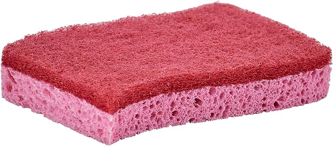 Kitchen Sponges for Washing Dishes, Non-Scratch Cellulose Dish Scrub Sponges, Cleaning Sponges for Household Use, Safe Cleaning Products, Kitchen Sponges Pack of 12, by Superio