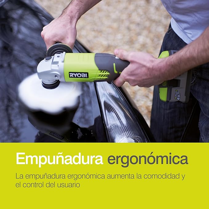 Ryobi 5133001903 R18AG-0 One+ Cordless Angle Grinder Angled