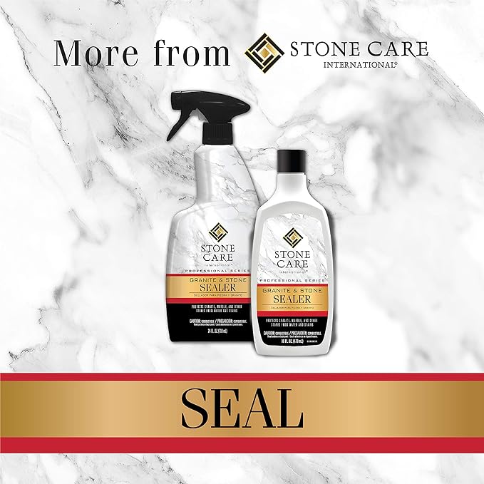 Stone Care International Granite Stone Polish - 24 Ounce - for Granite Marble Soapstone Quartz Quartzite Slate Limestone Corian Laminate Tile Countertop