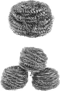 144 Pack Stainless Steel Sponges, Steel Wool Scrubber, Scrubbing Scouring Pad for Pots, Pans and Ovens Great for Kitchen, Bathroom, Outdoors by EcoQuality