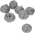 6Pcs Stainless Steel Scrubber Scrubbing Scouring for Kitchens Washing Scouring Pads Sticks Kitchen Tools