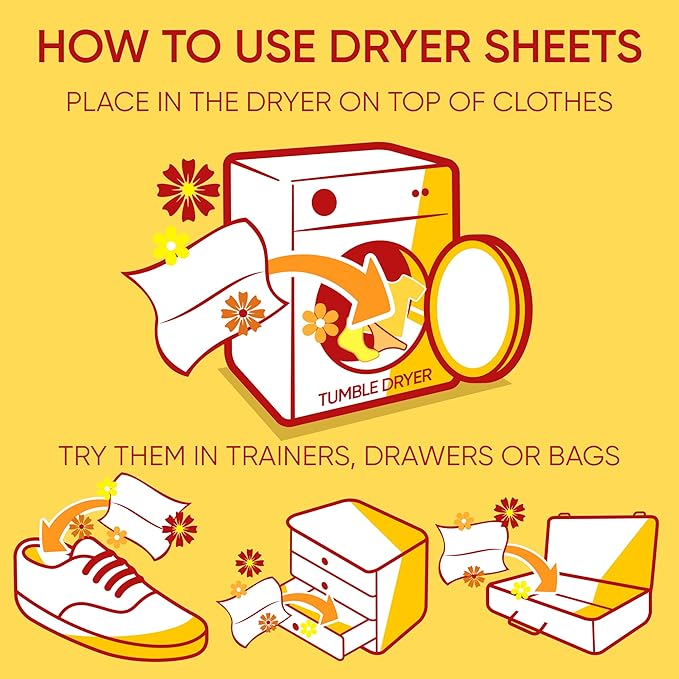 Lenor Tumble Dryer Sheets 34 Sheets Summer Breeze