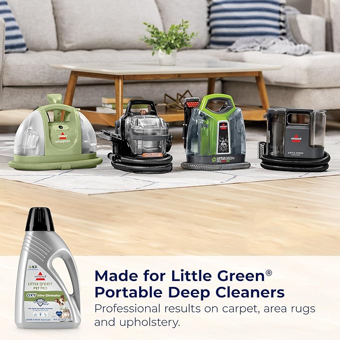 BISSELL® Little Green™ PET-PRO-OXY Formula for Portable Carpet Cleaners, 60 oz, 2034F