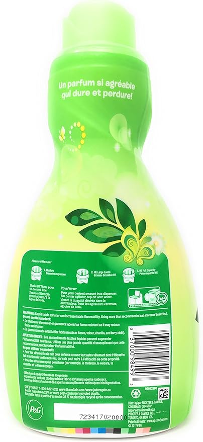 Gain Liquid Fabric Softener, Original, 41 Ounces (Pack of 2)
