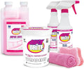 Quick 'n Brite Ultimate Cleaning Kit – Includes 32oz Paste, 16oz Super Shot, 2 Refillable Spray Bottles, Microfiber Towel, Scrubber Sponge & Quick Start Guide – All Purpose Cleaner - Made in the USA