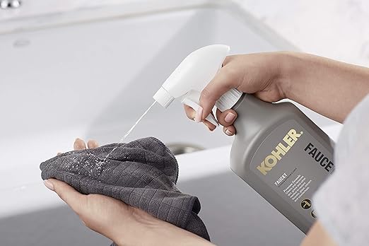 KOHLER K-EC23723-NA Faucet Cleaner, Kitchen and Bathroom Cleaner, 28 FL Oz (Pack of 2)